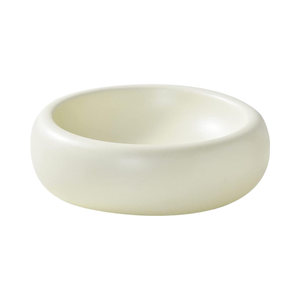 Cuenco de cerámica blanca de alta capacidad para gatos, <span class=keywords><strong>monocapa</strong></span> de boca ancha grande para protección de vértebras cervicales para comida para gatos, arroz, otras comidas - Product Image 3