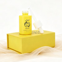 Contenant cosmétique en verre moderne de 30 ml et 50 ml, flacon pompe pour lotion, crème pour les mains, hydratant corporel, gel douche, flacon compte-gouttes liquide avec boîte cadeau