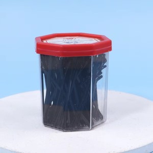 Vente en gros de pinces à cheveux simples en métal noir pour filles, accessoires de décoration pour cheveux, pinces à cheveux pour la coiffure, pinces à cheveux pour le maquillage - Product Image 4