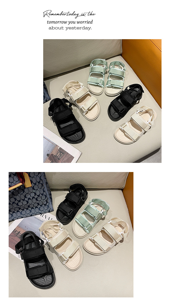 New Arrivals Women Fashion Sandals Shoes Couple Beach Platform Sandals Men Shoes