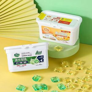 Colorful Laundry <b>Detergent</b> Pods Disposable Gel Capsules For Automatic Machine Washing Floral Fruity Scent - Product Image 4