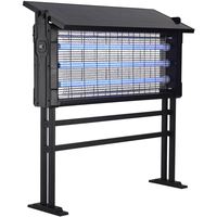Outdoor IP65 Solar LED-licht Waterdicht 2-in-1 Mosquito Fly Killer Lamp Plug-in Gazonlicht voor Tuin Park Zwembad Boerderij Camping