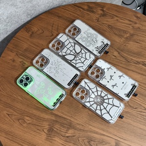 Ốp điện thoại có đèn LED logo tùy chỉnh, đèn nháy khi nhận cuộc gọi, mặt lưng kính, bảo vệ toàn diện cho toàn bộ dòng <span class=keywords><strong>iPhone</strong></span> - Product Image 2