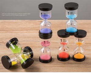 Reloj de Arena de Vidrio Hecho a Mano Personalizado por Lotes, Temporizador de 1/3/5/10/15/30/45/60 <span class=keywords><strong>Minutos</strong></span>. Diseño Moderno y Ecológico, Color Personalizado, Duradero - Product Image 5