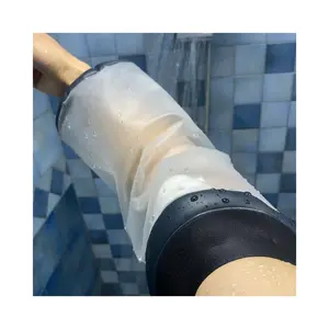 PICC hattı su geçirmez duş kapağı yaralı için kol, bacak, el yara koruyucu fabrika satış