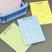 Bloc de Notas Autoadhesivo de Color Pastel, Superficie Mate Suave, para Tomar Notas en Clases, Kit de Grabación para Viajes