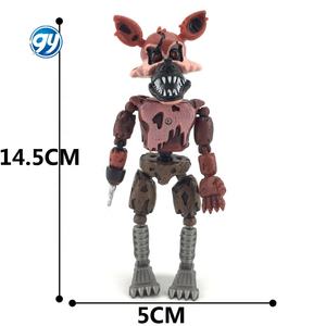 GY 6pcs/batch 6 Génération <span class=keywords><strong>Five</strong></span> Nights <span class=keywords><strong>at</strong></span> <span class=keywords><strong>Freddy</strong></span> Toys Gift Collective Dolls Party Decor Fnaf Action Figures PVC <span class=keywords><strong>Anime</strong></span> Unisex - Product Image 4