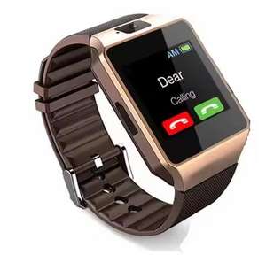 ساعة ذكية DZ09 رخيصة من المصنع بشاشة IPS تدعم نظامي أندرويد وآي أو إس، تدعم بطاقة SIM للاتصال الهاتفي، مع منبه، موديلات A1 Q12 Q19 T500 I7 - Product Image 1