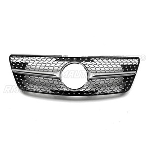 Bandes décoratives pour calandre de voiture, kit carrosserie de calandre de course, calandre avant pour Mercedes Benz ML W164 2009-2011, pièce extérieure - Product Image 4