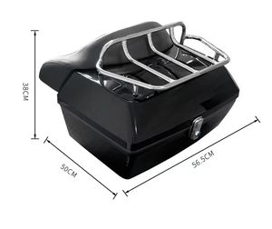 Caja trasera eléctrica grande de 48L <span class=keywords><strong>con</strong></span> estante, maletero trasero suave <span class=keywords><strong>para</strong></span> motocicleta, cajas traseras <span class=keywords><strong>para</strong></span> motocicleta - Product Image 4