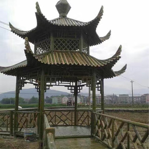 Master Bamboo Pavilion Diameter 4-7M Gallery Decorate Modern Minimalist Style - Product Image 5