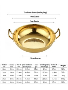 Casserole en acier inoxydable à motif flocon de neige, compatible induction et gaz, plusieurs tailles, or et argent, pour la maison - Product Image 6