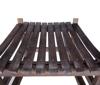 Nouvelle chaise à bascule moderne en cèdre pour usage intérieur et extérieur, siège confortable en bois naturel, bascule personnalisée