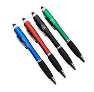 Logo personalizzato incisibile Led Light up penne pubblicità penna a sfera in plastica - Product Image 6