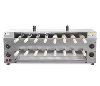 HN-NP23-2 commercial certifié CE Trdelnik Machine pour boulangerie-Donut Ice Cream Cone Kurtos Kalacs Chimney Cake Maker