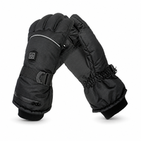 Gants chauffants rechargeables en graphène, gants chauffants électriques à température réglable sur 3 niveaux pour la maison, le bureau et la voiture