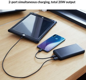 แบตเตอรี่สำรองมือถือ <span class=keywords><strong>Elecom</strong></span> 10000mAh 20W USB PD ชาร์จเร็ว Type-C/USB-A [iPhone/Android] ได้รับการรับรอง PSE สีดำ รุ่น EC-C03BK - Product Image 4