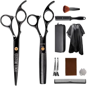 Hot Selling JAPAN 440C Scissors Professional Cutting Thinning Hair Scissors Barber