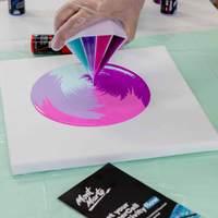 Kit de peinture à couler Mont Marte SuperCell, ensemble de peinture pour artiste de 67 pièces