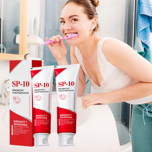 Pasta Dental Blanqueadora Probiótica SP-10 para Fumadores y Consumidores de Café, Elimina Manchas, Refresca el Aliento, Cuidado Dental con Sabor a Menta, 120g - Product Image 1