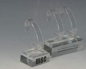 Soporte de exhibición de acrílico transparente para relojes inteligentes, base de exhibición para tiendas minoristas, soportes y estantes de almacenamiento - Product Image 1