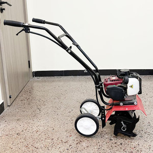 Equipo de Agricultura de 6 aspas, herramientas y equipo de arranque fácil, Mini cultivador <span class=keywords><strong>manual</strong></span> de gasolina para jardín, nuevo diseño - Product Image 4