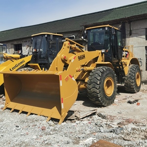 รถตักล้อยาง Caterpillar 966H มือสอง รุ่นดั้งเดิม 966E/F2 พร้อมเครื่องยนต์ 9 ตัน เกียร์ ปั๊มไฮดรอลิก รถตักหน้า สำหรับงานฟาร์ม - Product Image 2