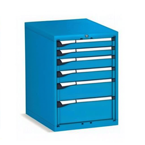 Fami Master Key Comfort C0-Eh=27X36 <b>Drawer</b> Cabinet <b>6</b> <b>Drawers</b> 561x726x800mm Grayish White Ral9002 Tool Storage - Product Image 2