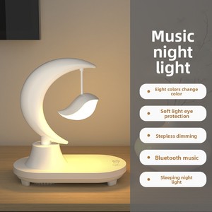 Luce notturna creativa di fascia alta lampada da atmosfera pratica per camera da letto comodino regalo di compleanno promozionali adesivi riflettenti luci - Product Image 6