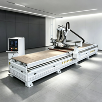 Z-6000 37500W 380V Router CNC Automático de Corte y Anidamiento Multifunción para Fabricación de Paneles de Aluminio y Gabinetes