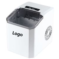 Petite machine à glaçons entièrement automatique et portable pour la maison, idéale pour la fabrication de glaces et pour les entreprises.