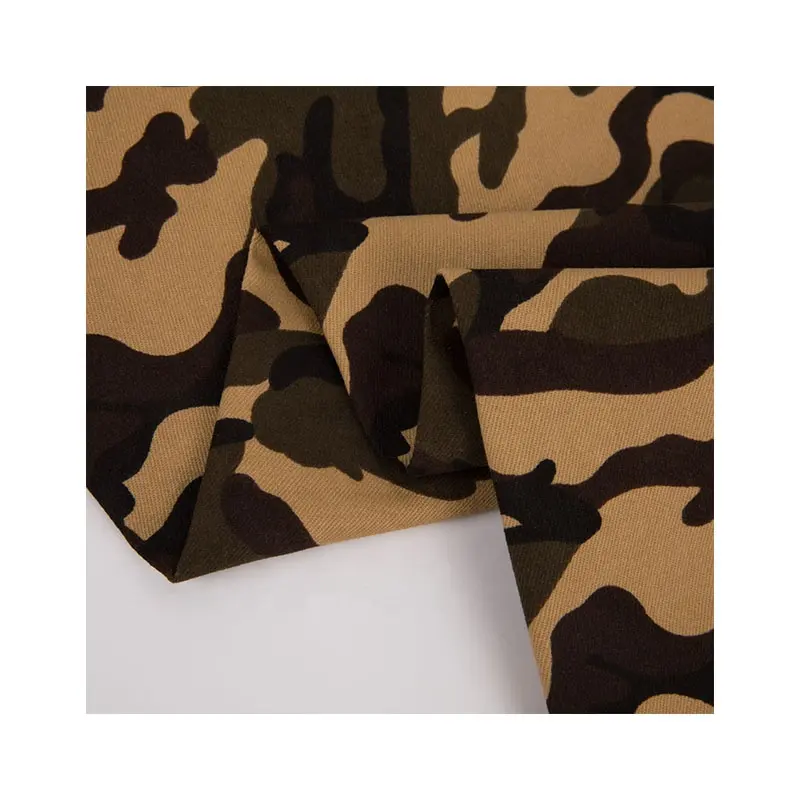 Fabrikanten Van Puur Katoen Waterdichte Bedrukte Twill Modieuze Winddichte Camouflage Bedrukte Tent Canvas Stof