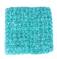 Mini fleurs artificielles en PU pas chères pour la décoration de la maison et de mariage, accessoires pour ours en roses, scrapbooking, ours en peluche DIY pour enfants et filles