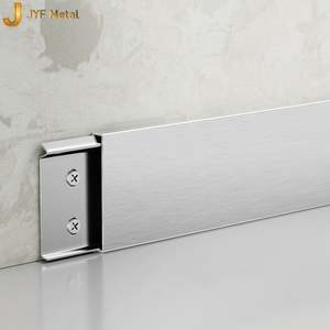 Perfil en U de Acero Inoxidable Arquitectónico EX591 para Revestimiento de Paredes Interiores, Decoración e Ingeniería - Product Image 3