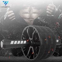 Nouveau rouleau d'entraînement de puissance bon marché Ab Wheel Home Exercise Abs Abdominal Roller