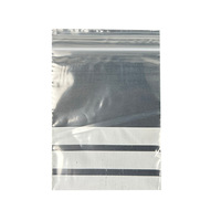 Bolsa con cremallera resellable transparente de grado alimenticio para aperitivos semillas monedas joyería y pendientes almacenamiento cerradura resellable
