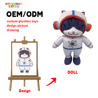 Songshan Toys Peluches sur mesure avec logo Fabricant de jouets en peluche Mascotte en peluche souple Fabricant de poupées Conception d'épreuvage Animal Unisexe