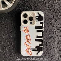 Coques de Téléphone Tendance de Designer, Housse Rigide en PC pour iPhone 17 16 15 14 13 12 11 XR XS Pro Max, Étuis et Protections