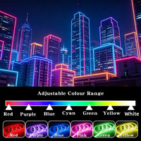 Tira de Luces LED Inteligente 5050 RGBWW CCT, 24 V, 60 96 LED, IP20, Cinta LED Flexible para Decoración de Interiores, Sala de Estar, Techo, Cinta Cálida