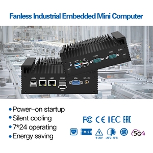 Tùy Chọn wifi 4 gam N100 mini công nghiệp PC với con người máy giao diện NEW Intel N100 loạt chúng tôi & Cn phích cắm - Product Image 4