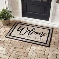 Tapis de porte vierges en polyester et caoutchouc pour sublimation, motif piste de course