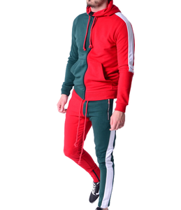 UNIQUE GYM WEAR Nouveau survêtement de sport d'hiver pour homme, en polaire, imperméable, tricoté, zippé, deux pièces, pour la gym et le jogging - Product Image 1