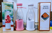 420ml Draagbare Elektrische Smoothie Blender en Mini Reis-Fruitpers Mixer met USB-aansluiting voor een drukke, onderweg-levende stijl