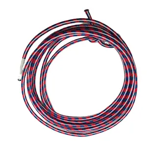 Cuerda de plomo de caballo, cuerda de 16 hebras de color directo, cuerda de olyprom de 10mm x 6m para decoración de exteriores