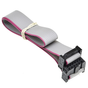Flat <b>Ribbon</b> Cable with Adapter Connectors for Industrial Use - Product Image 1