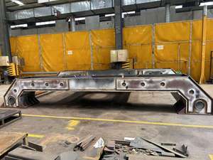 Gambe Lunghe Estese per Escavatore, Cingoli Allungati per Carico e Scarico Materiali su Treno - Product Image 3