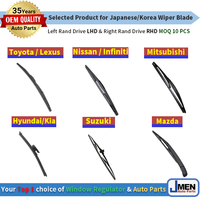 Jmen – lame d'essuie-glace Standard hybride pour Mercedes Benz classe E W123 W124 W210 W211, accessoires automobiles, pièces de bras d'étanchéité