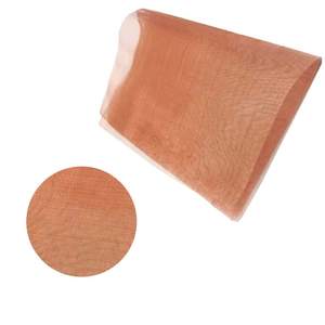 Tôle <span class=keywords><strong>de</strong></span> fil <span class=keywords><strong>de</strong></span> laiton étiré sans tissage, maille déployée, matériau filtrant avec service <span class=keywords><strong>de</strong></span> soudage - Product Image 6