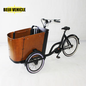 <span class=keywords><strong>Tricycle</strong></span> électrique à 3 roues avec moteur central, bicyclette néerlandaise pour transport des enfants, modèle - Product Image 5
