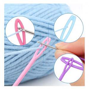 Kit de Iniciación para Tejer a Crochet, Portátil, Simple, Cuadrado, con Herramientas y Accesorios para Principiantes, Ecológico, Ergonómico de 20 cm - Product Image 3